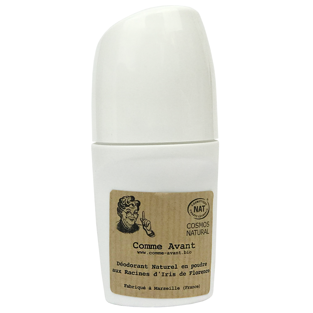 Deodorant roll on en poudre aux racines d iris de florence comme avant jpg